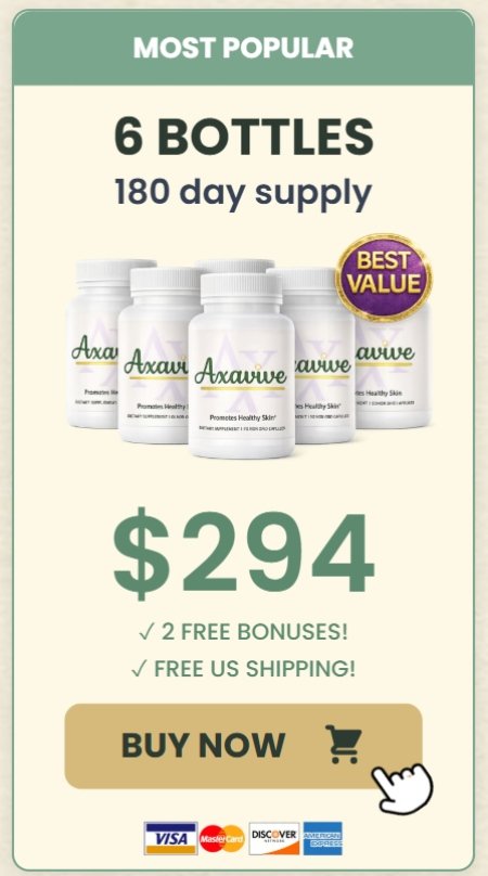 Axavive Buy 6 Bottles