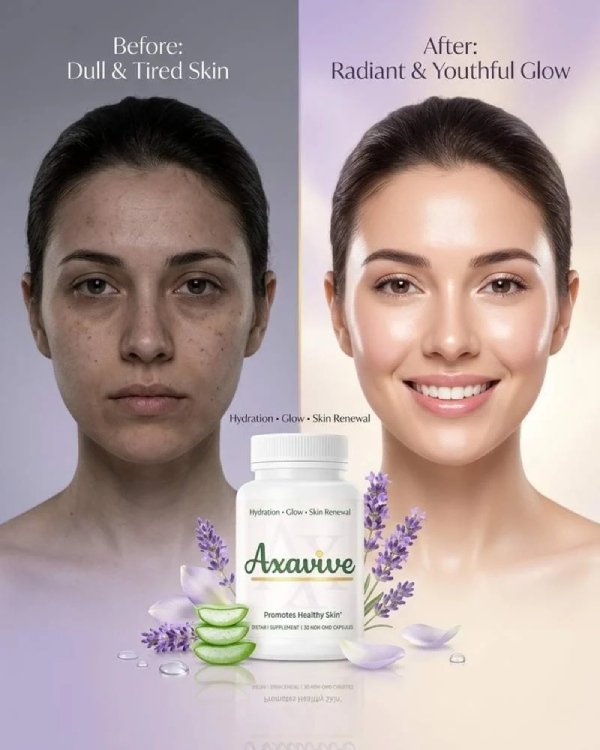 How Axavive works for skin hydration and glow support from within
